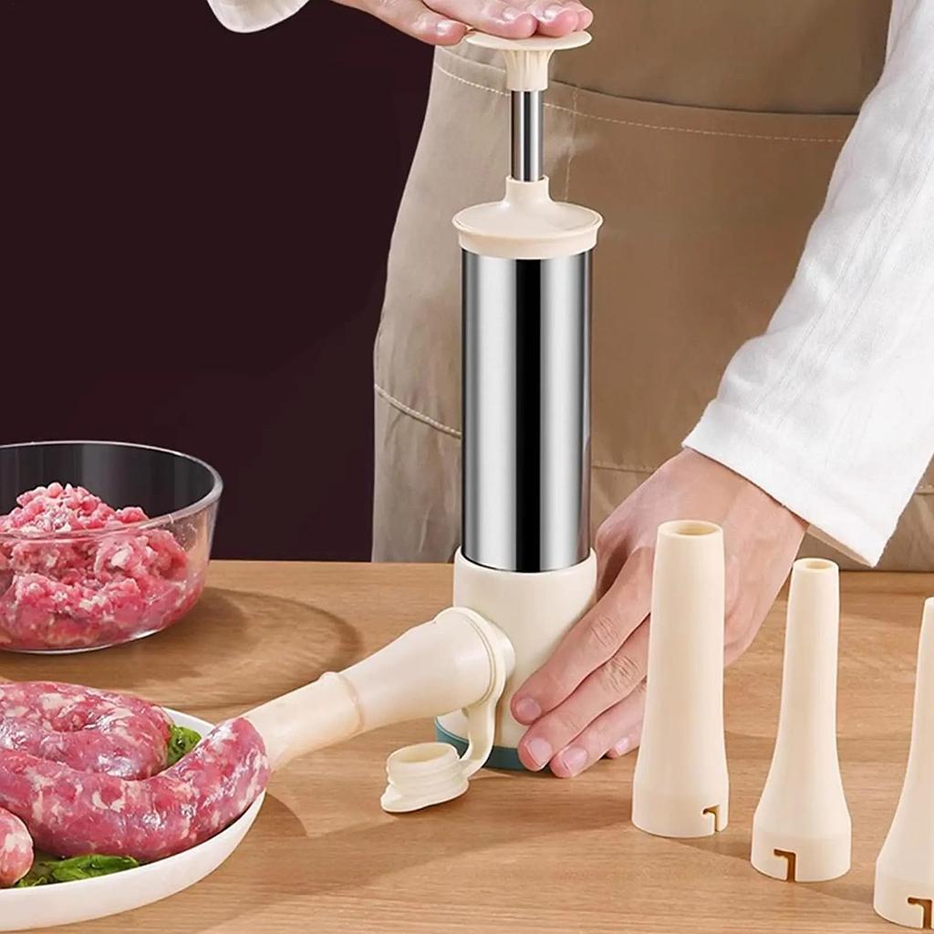 🌭 Embutidora Manual de Aluminio 🌭