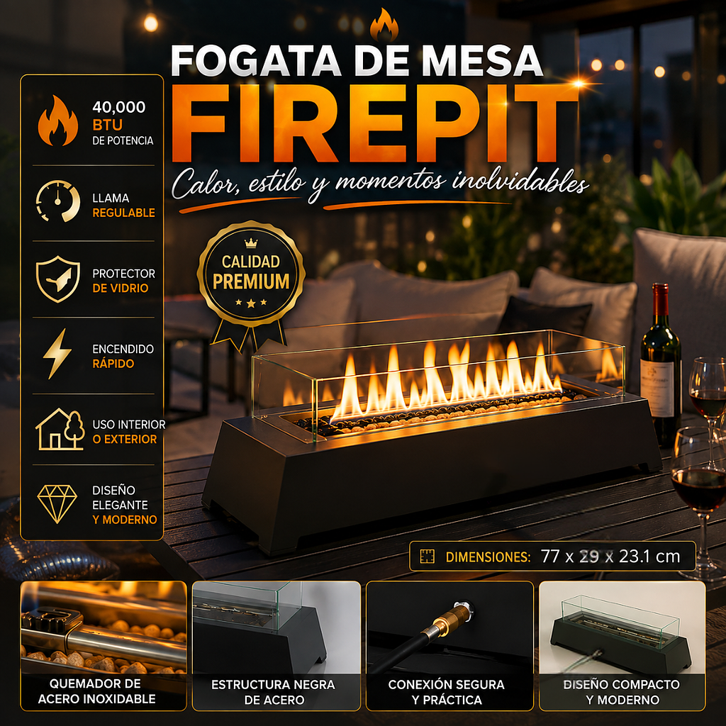 🔥✨Fogata de Mesa FirePit✨🔥