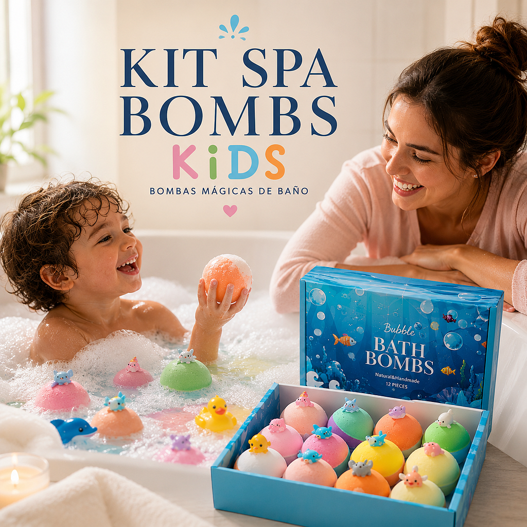 🛀Kit Spa Bombs Kids🛀