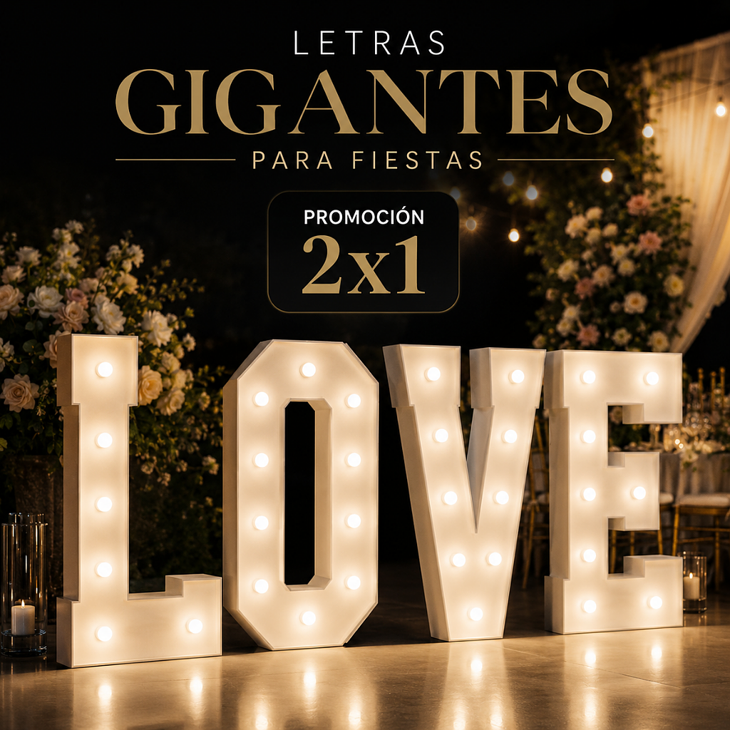 🎉Letras Gigantes para Fiestas🎉