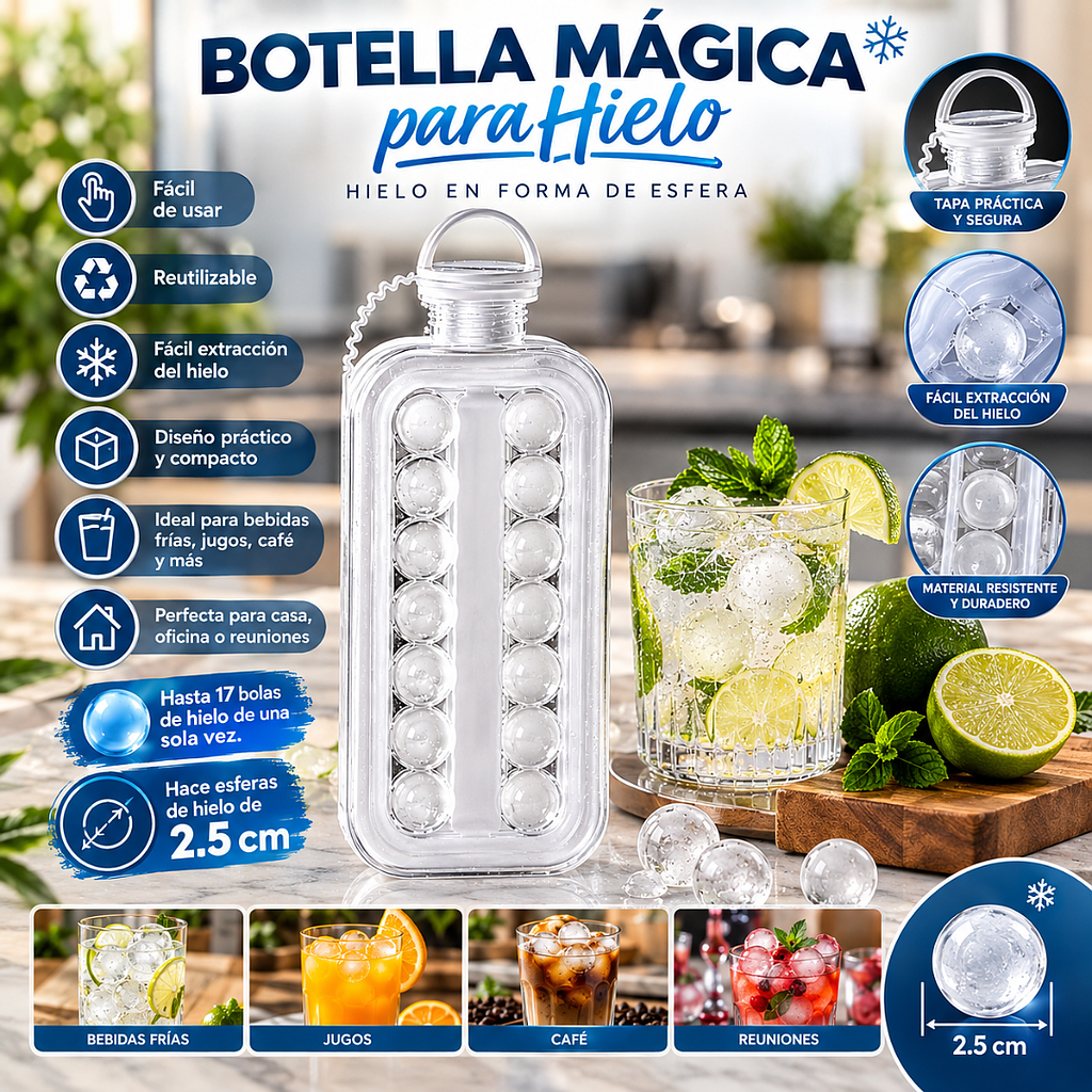 ✨Botella Mágica para Hielo✨