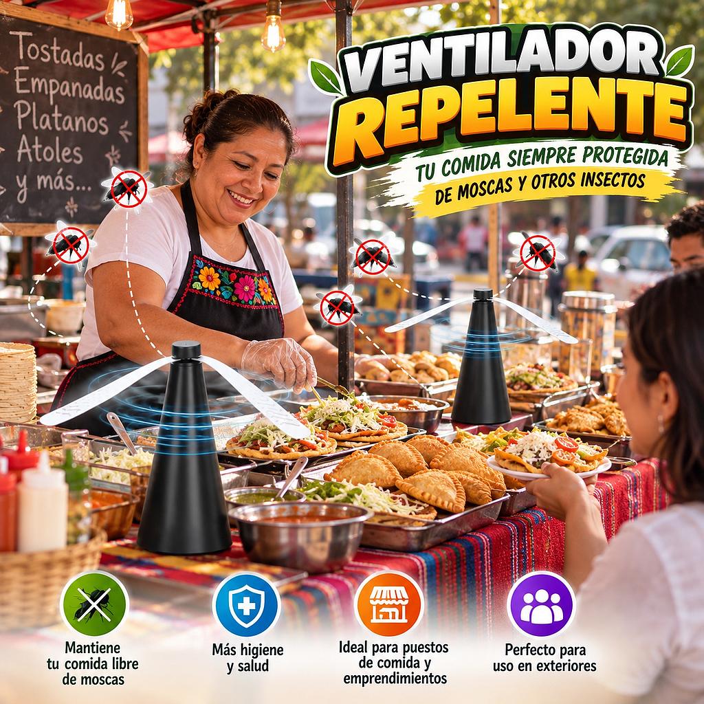 🪰 Ventilador Repelente 🪰