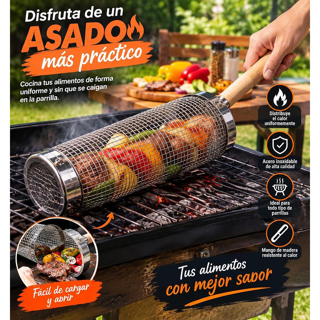 🍤 Cestas para Barbacoa🥦🌽
