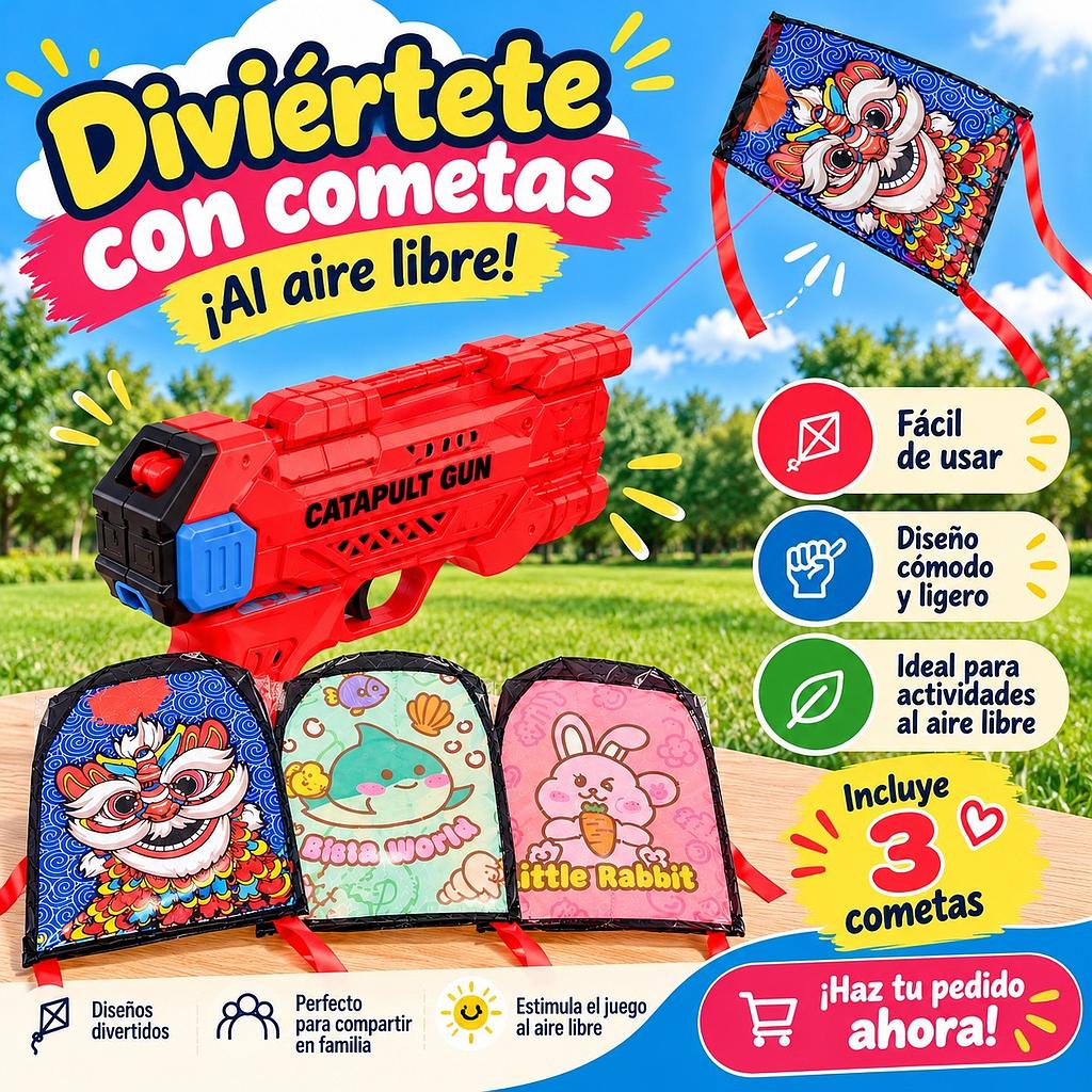 🪁Lanzacometa Kids🪁
