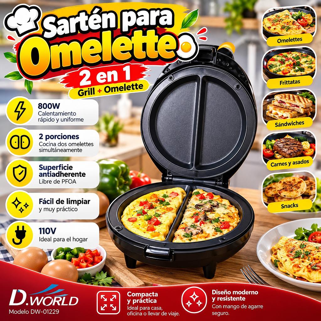 🍳Sartén Para Omellete🍳