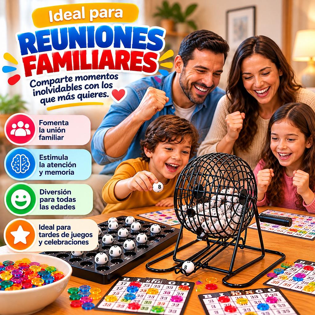 🎯Bingo Familiar Clásico🎯
