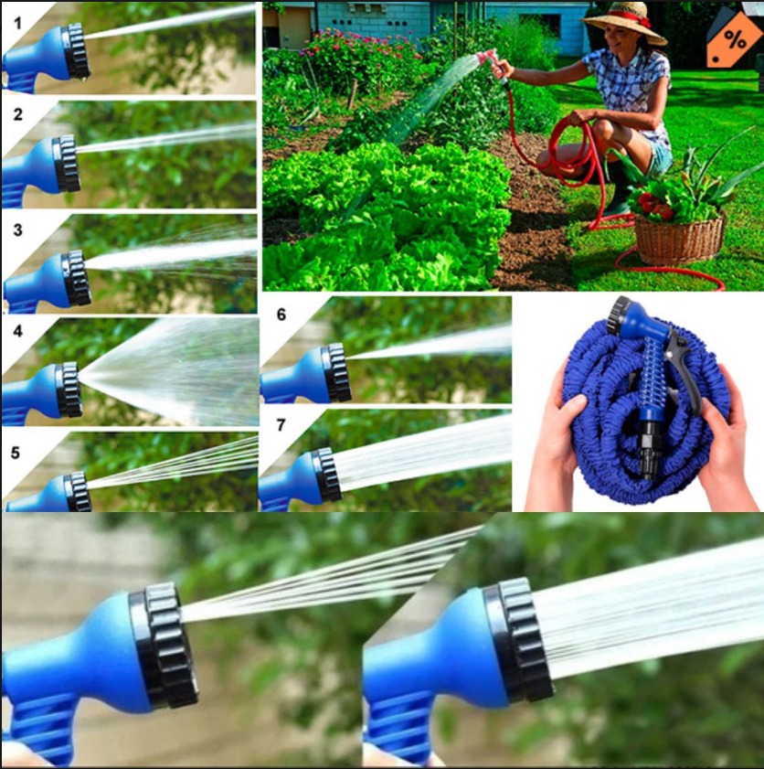 Manguera Extendible de Alta Presión 15 mts