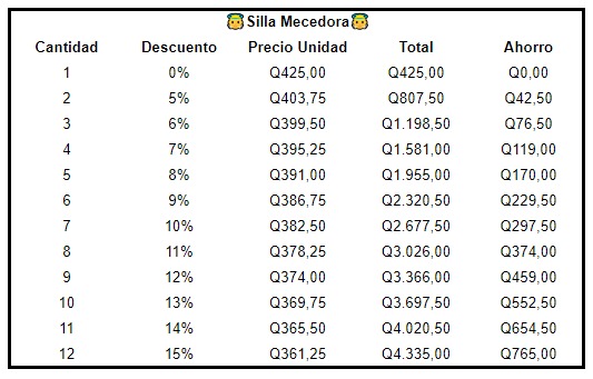 Silla Mecedora A15764