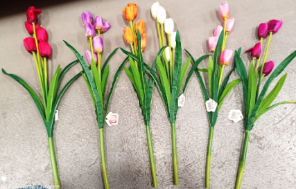 Ramo de Tulipanes artificiales