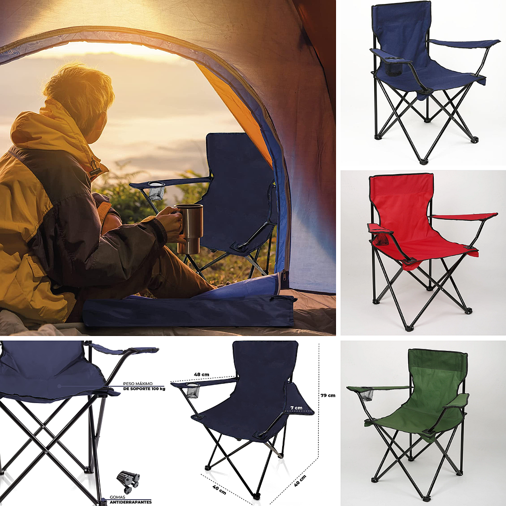 Sillas Plegables para Camping