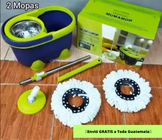 Cubo Inteligente De Mopa Con Spin Wheels