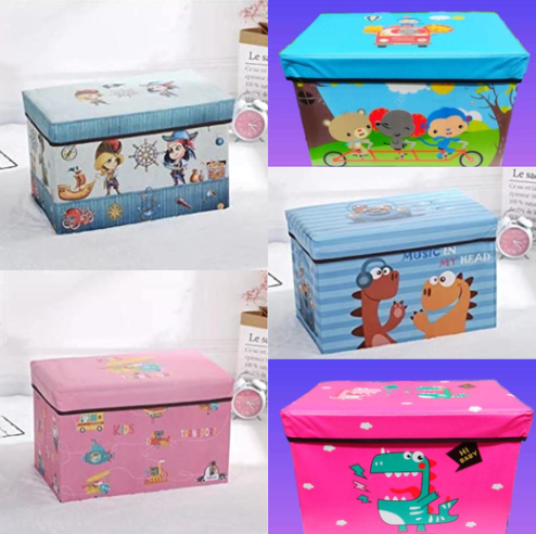 Caja de almacenamiento infantil 3x1 Cod.A07723
