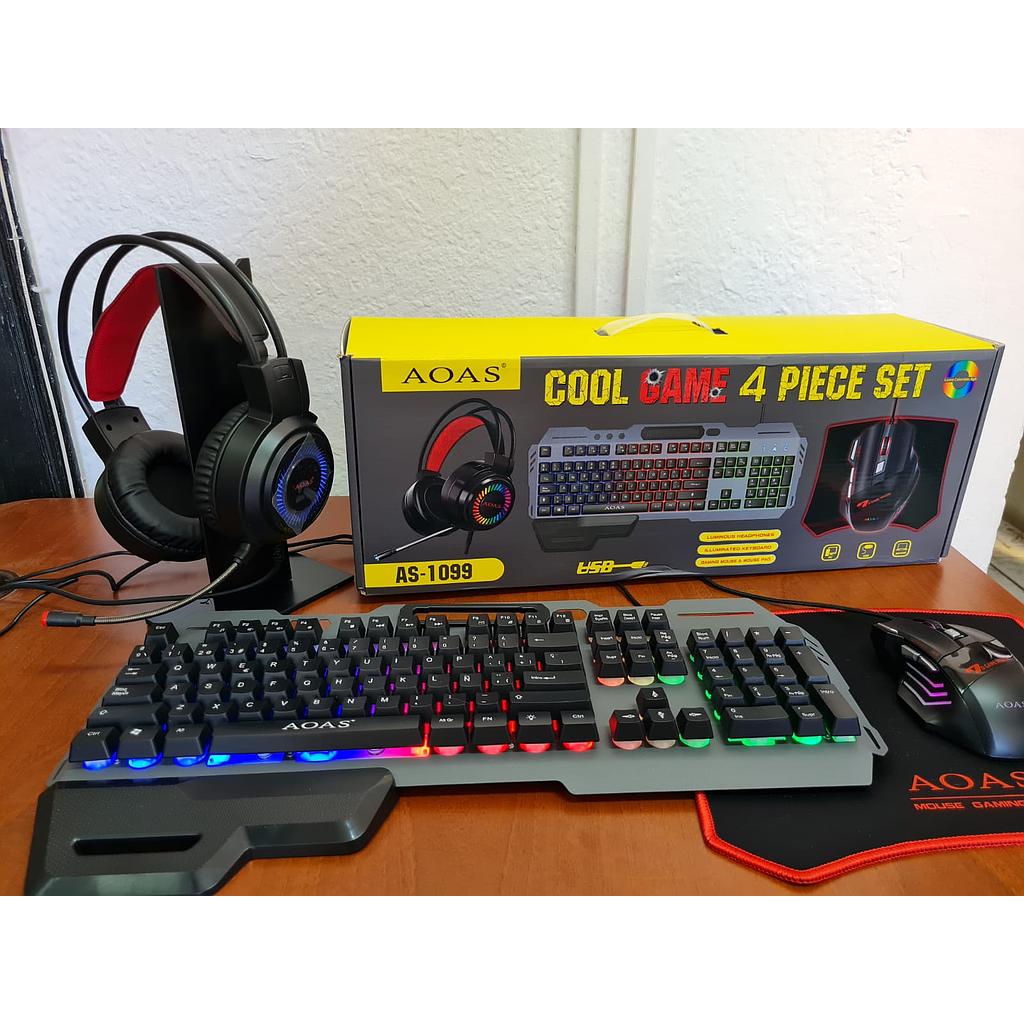 TECLADO GAMERS 4 en 1