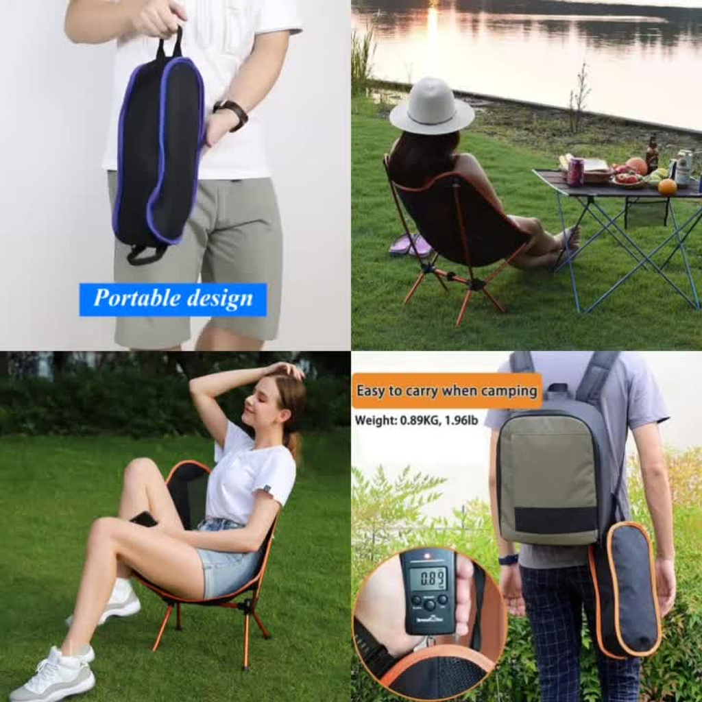 Silla de Camping Portátil Ultraligera