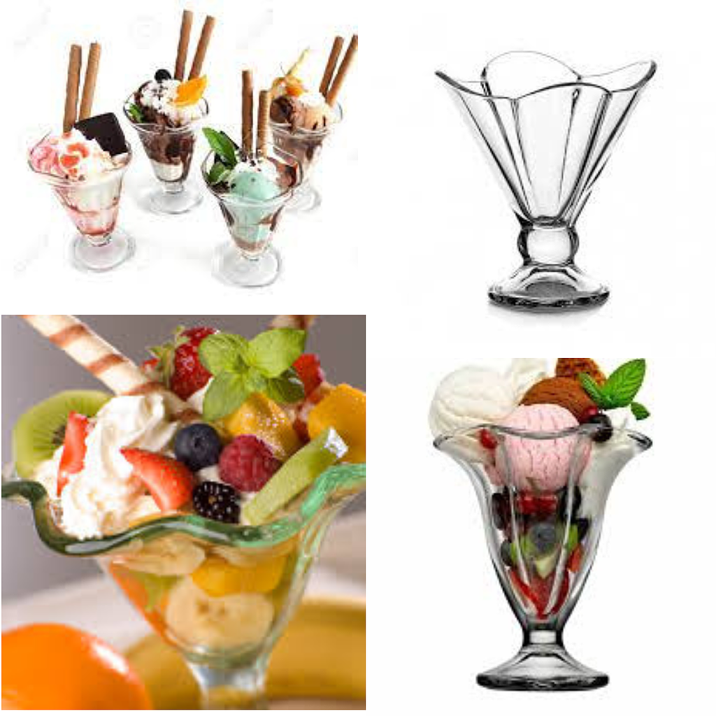 Copas de vidrio para Helado Cod. 19254-109