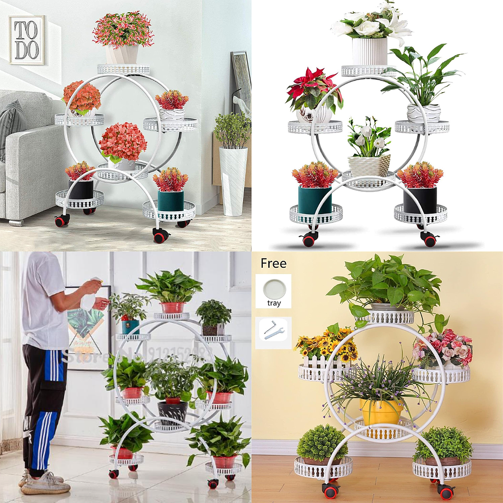 Soporte Móvil Para Macetas