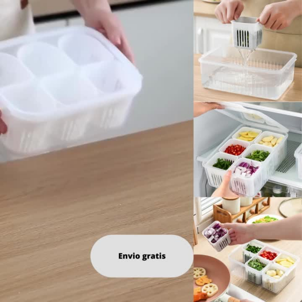 Kit Escurridor de Alimentos
