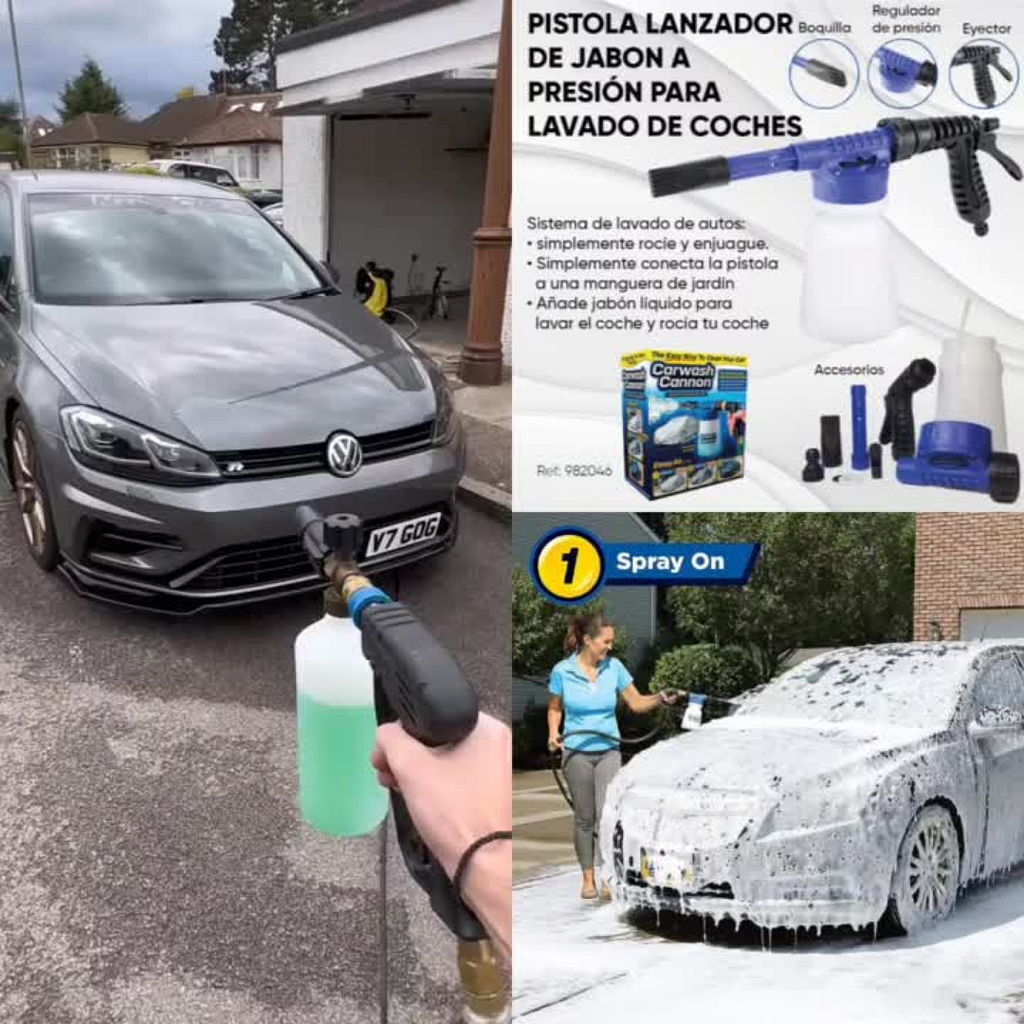 Pistola De Jabón Para Car Wash
