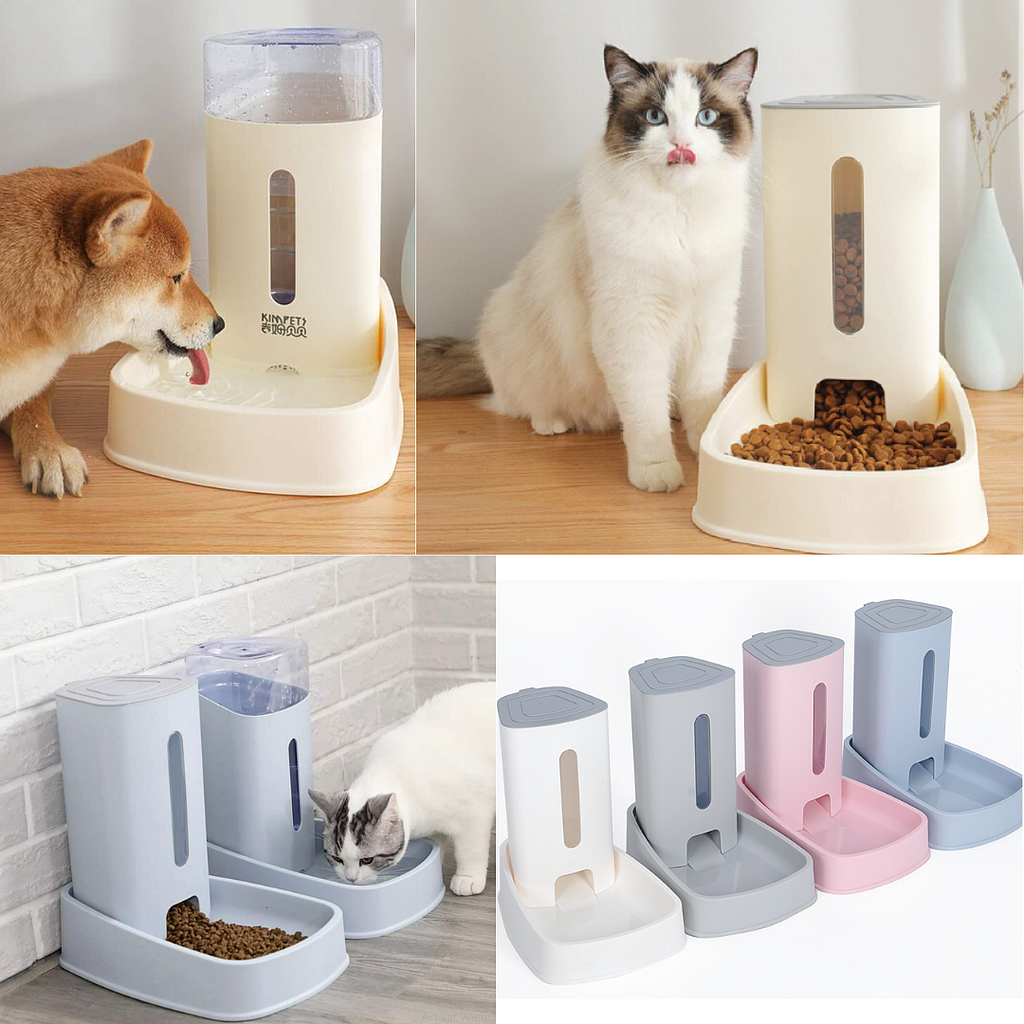 Dispensador de Agua y Comida