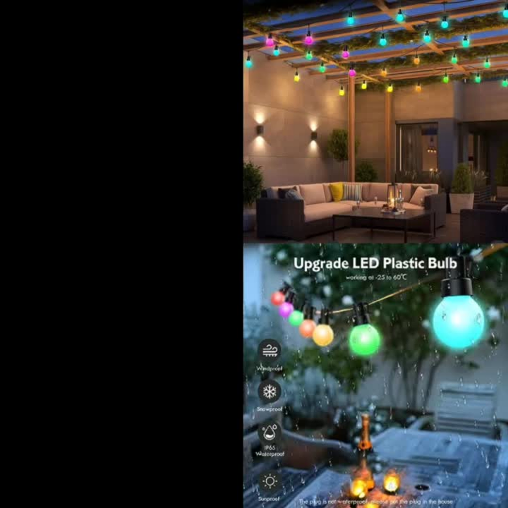 Luces LED RGB Para Exteriores