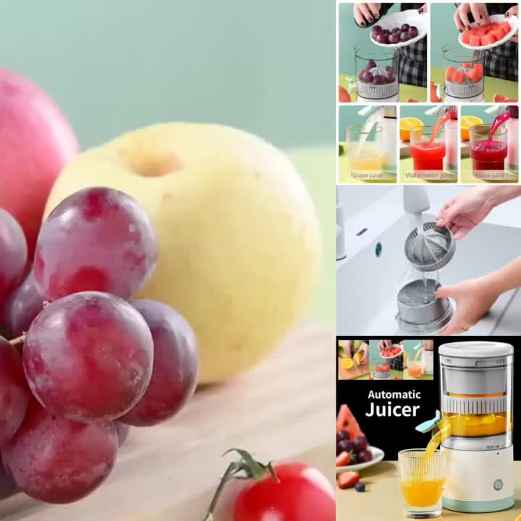 Exprimidor Recargable de Frutas