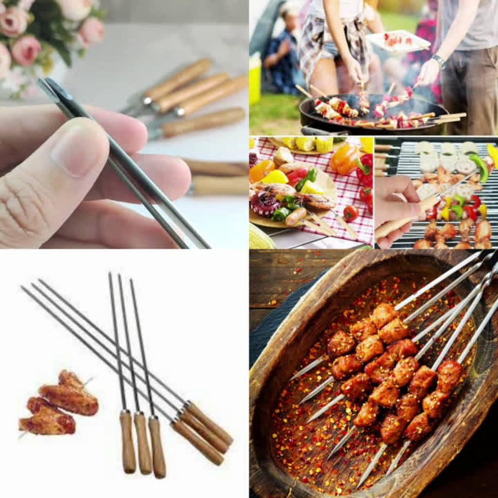Brochetas de Acero Inoxidable