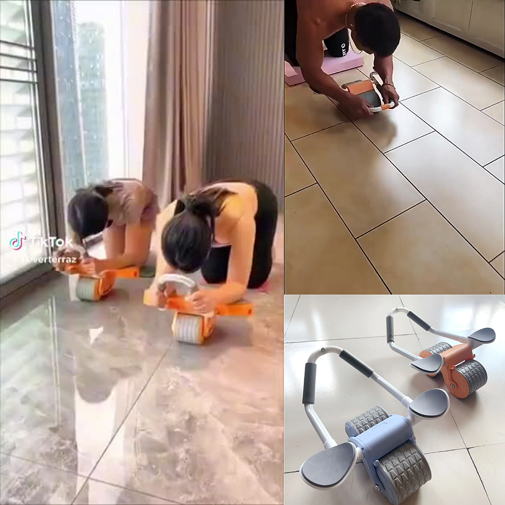Rueda Abdominal Con Soporte Para Codo