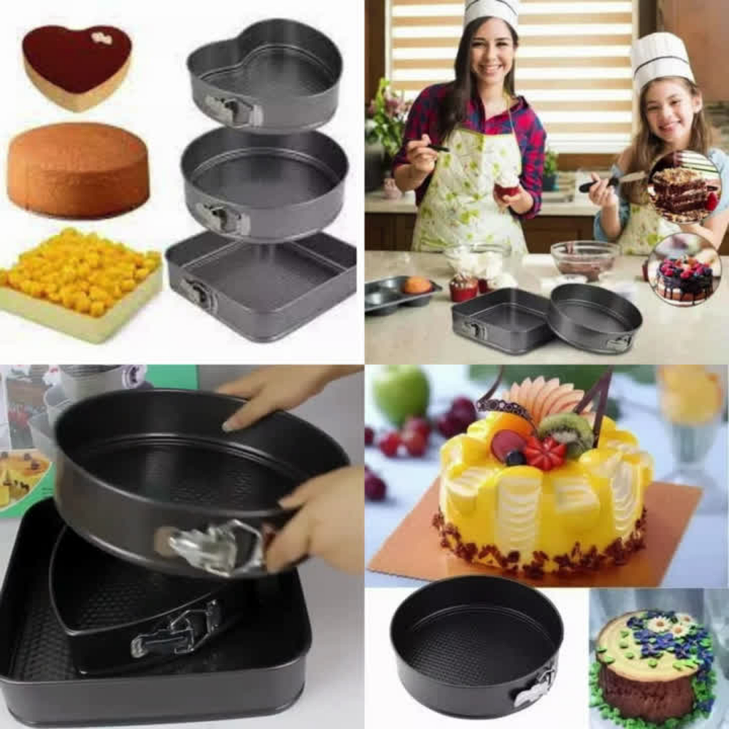 Set De Moldes Antiadherente Desmontable
