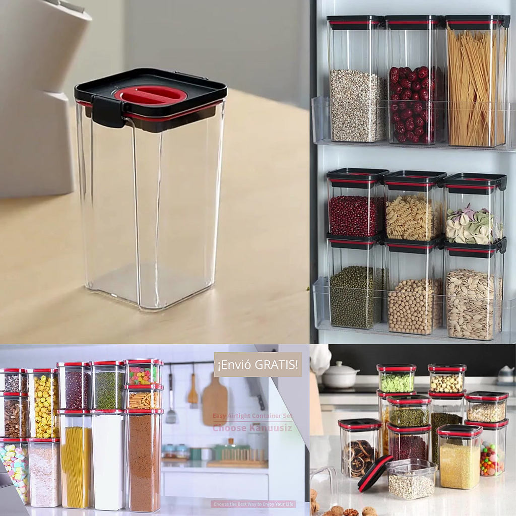 Organizadores Para Pastas, Cereales o Granos