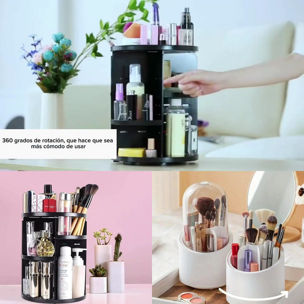 Organizadores Giratorios Para Maquillaje