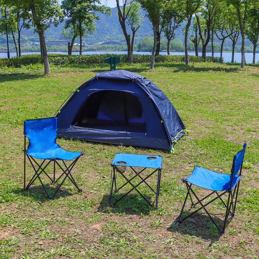 Kit Sillas y Mesa Plegable para Camping