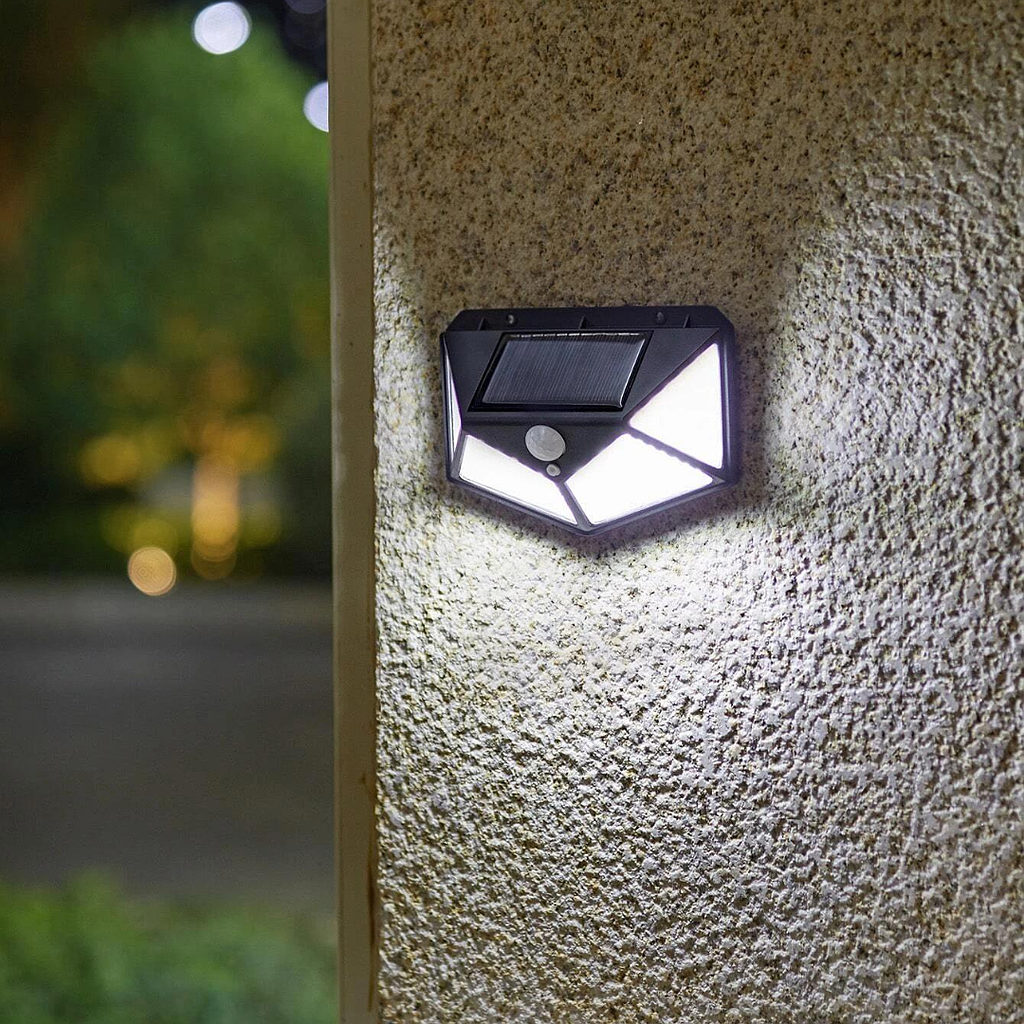 Lampara Solar con Sensor De Moviemiento