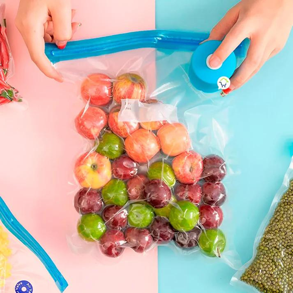 Kit de Bolsas al Vacío Para Alimentos