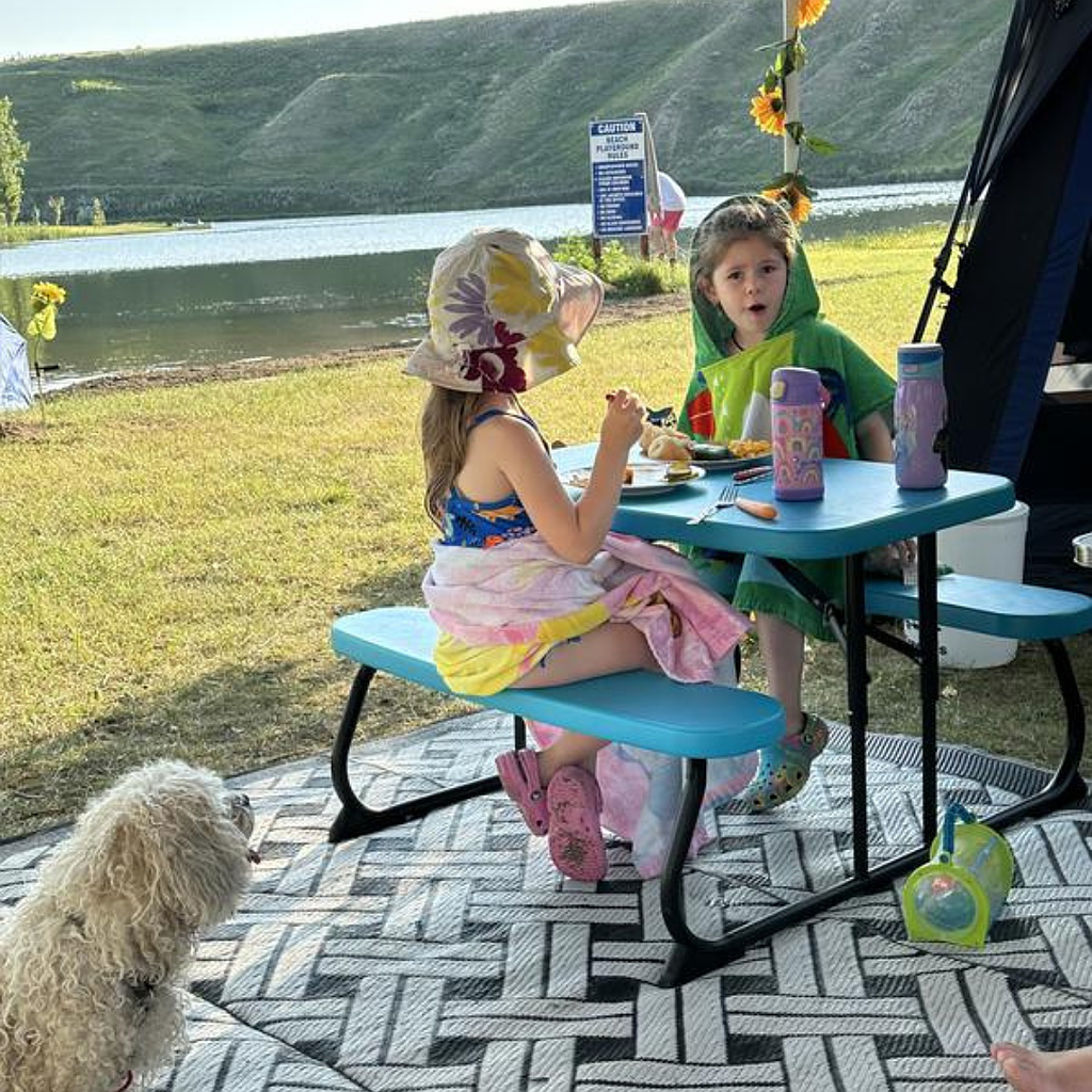 Mesa Picnic Plegable Para Niños