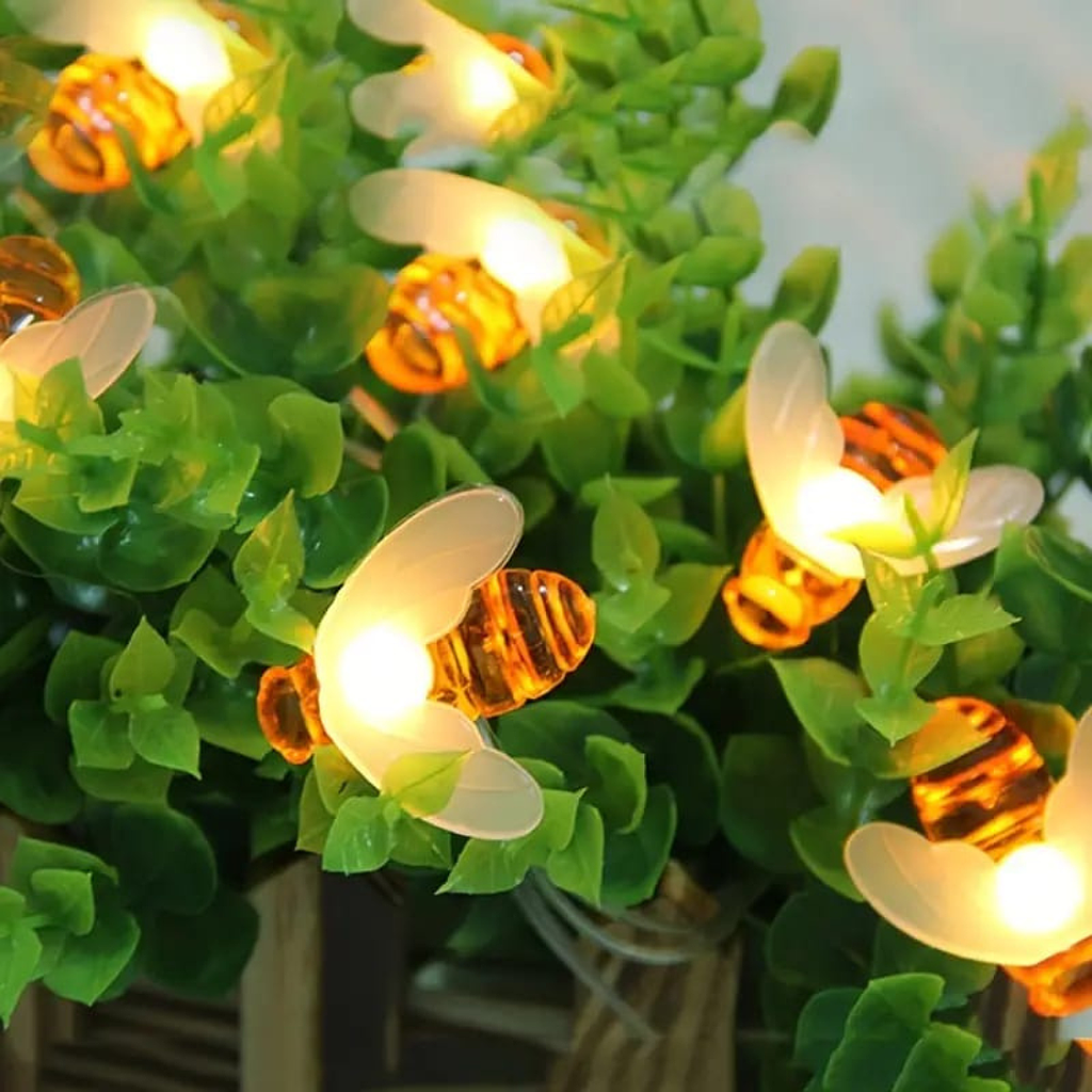 Serie De Abejas Con Luz LED