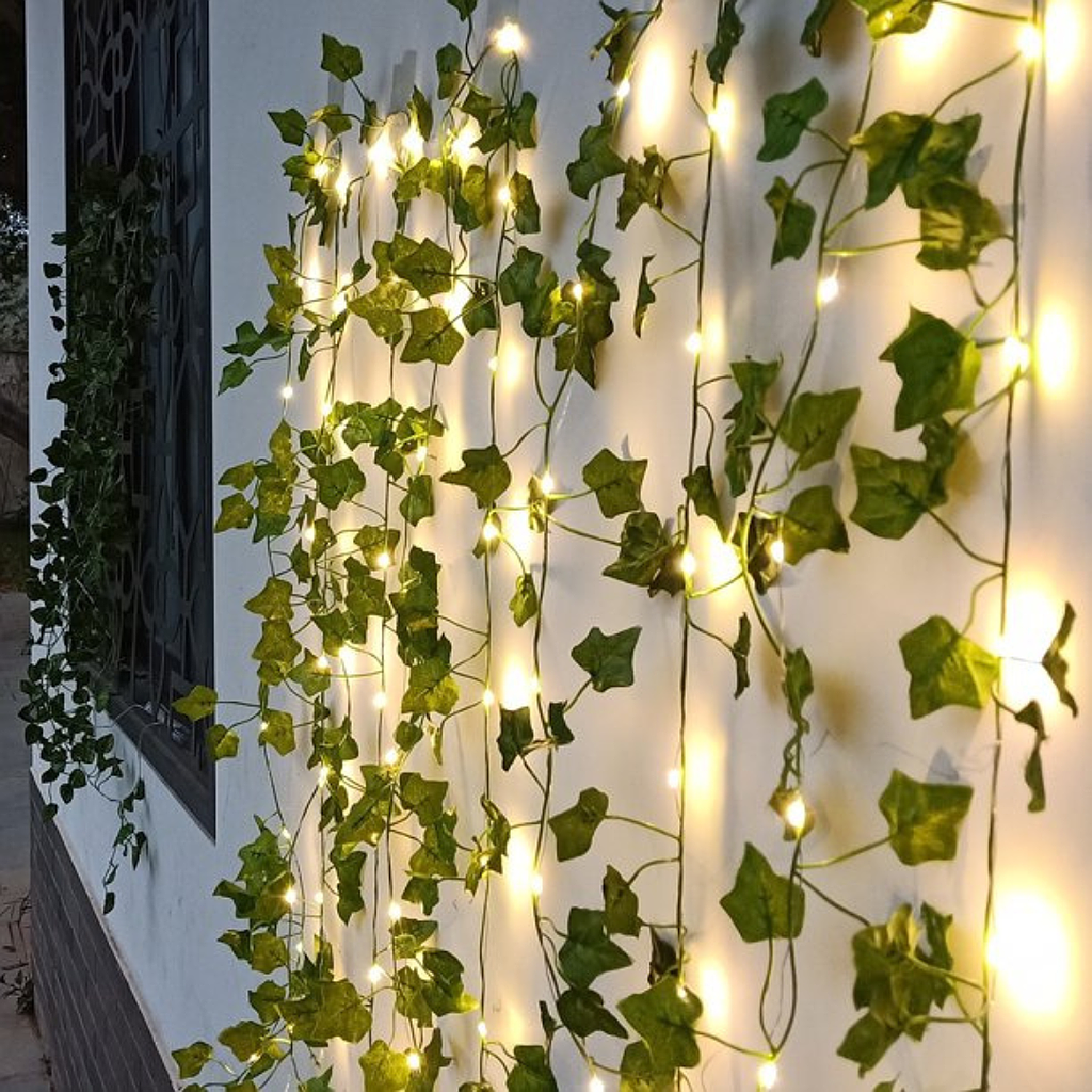 Tira de Hiedra Con Luz LED
