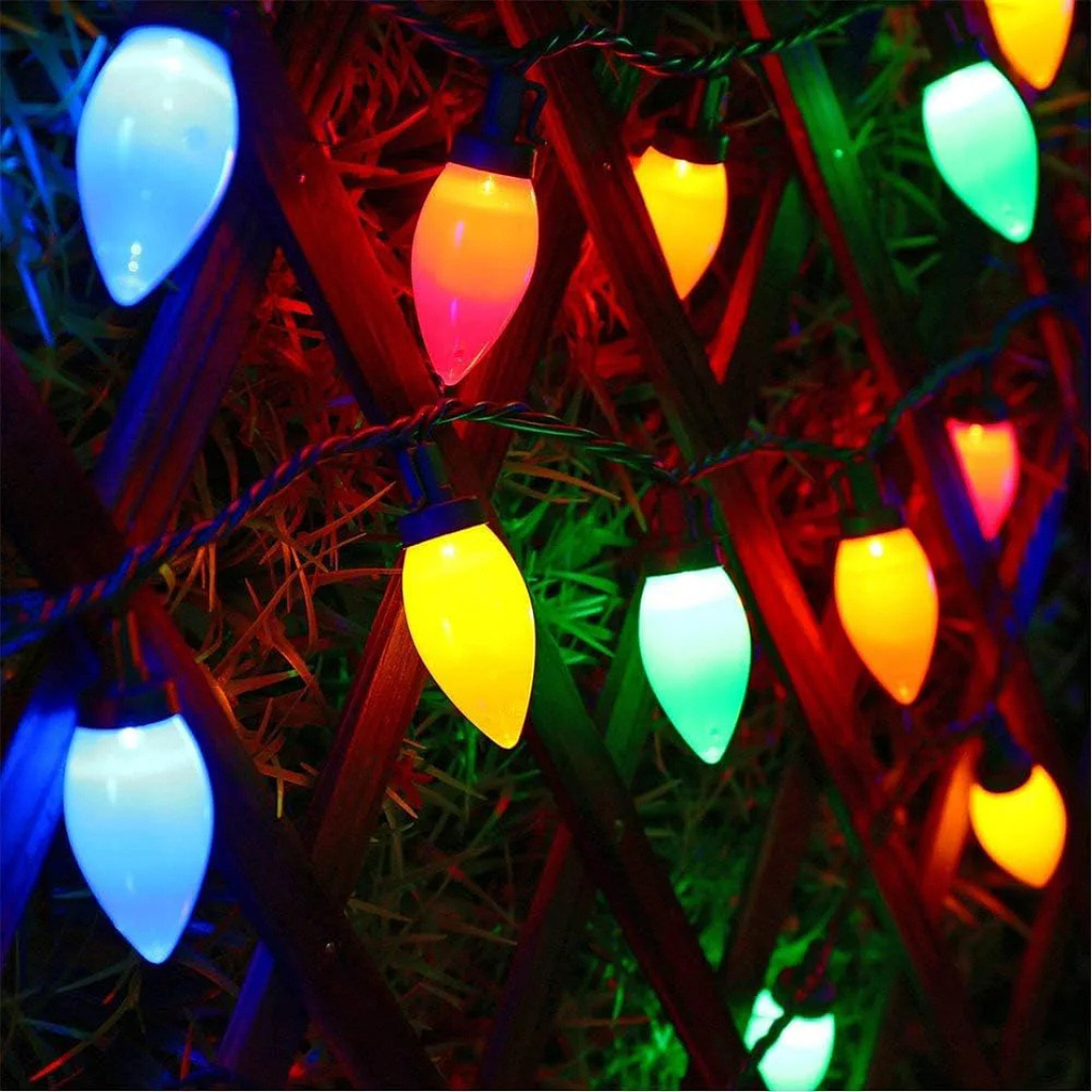 Bombillos Navideños Vintage
