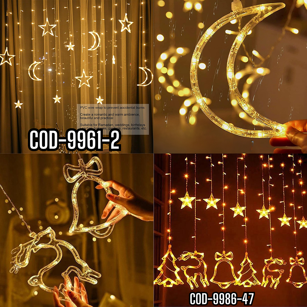 Cortinas LED Mágicas