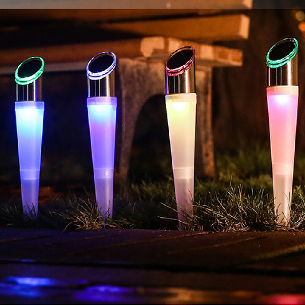 Luces Solares Para Jardín RGB