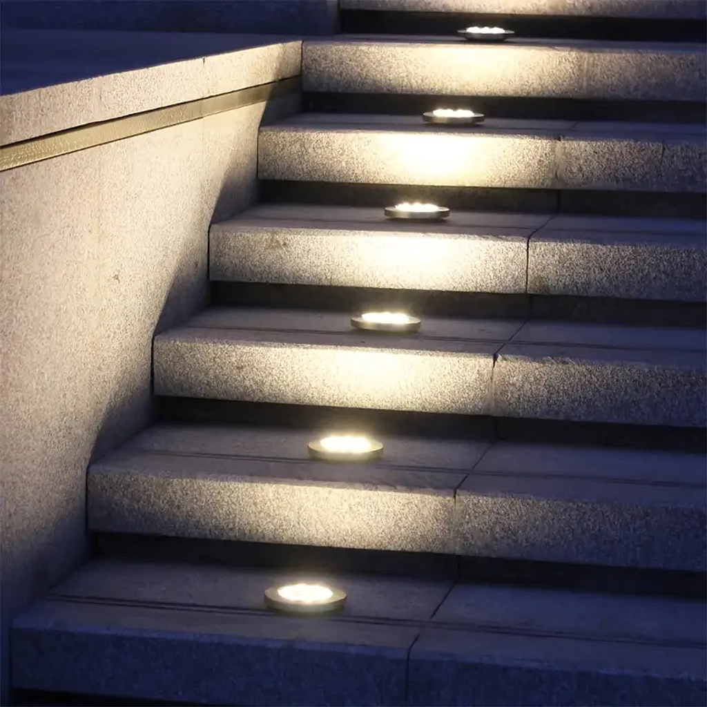 Luces Solares Para Suelo