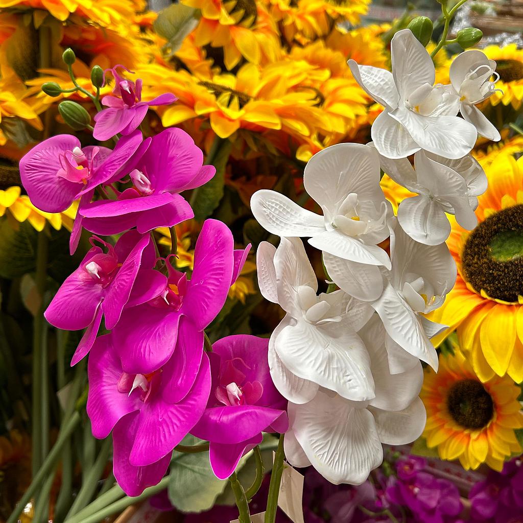 Ramas De Orquídeas Artificiales
