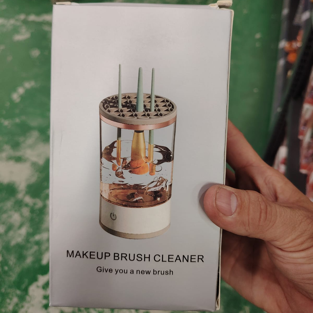 Limpiador Eléctrico De Brochas De Maquillaje
