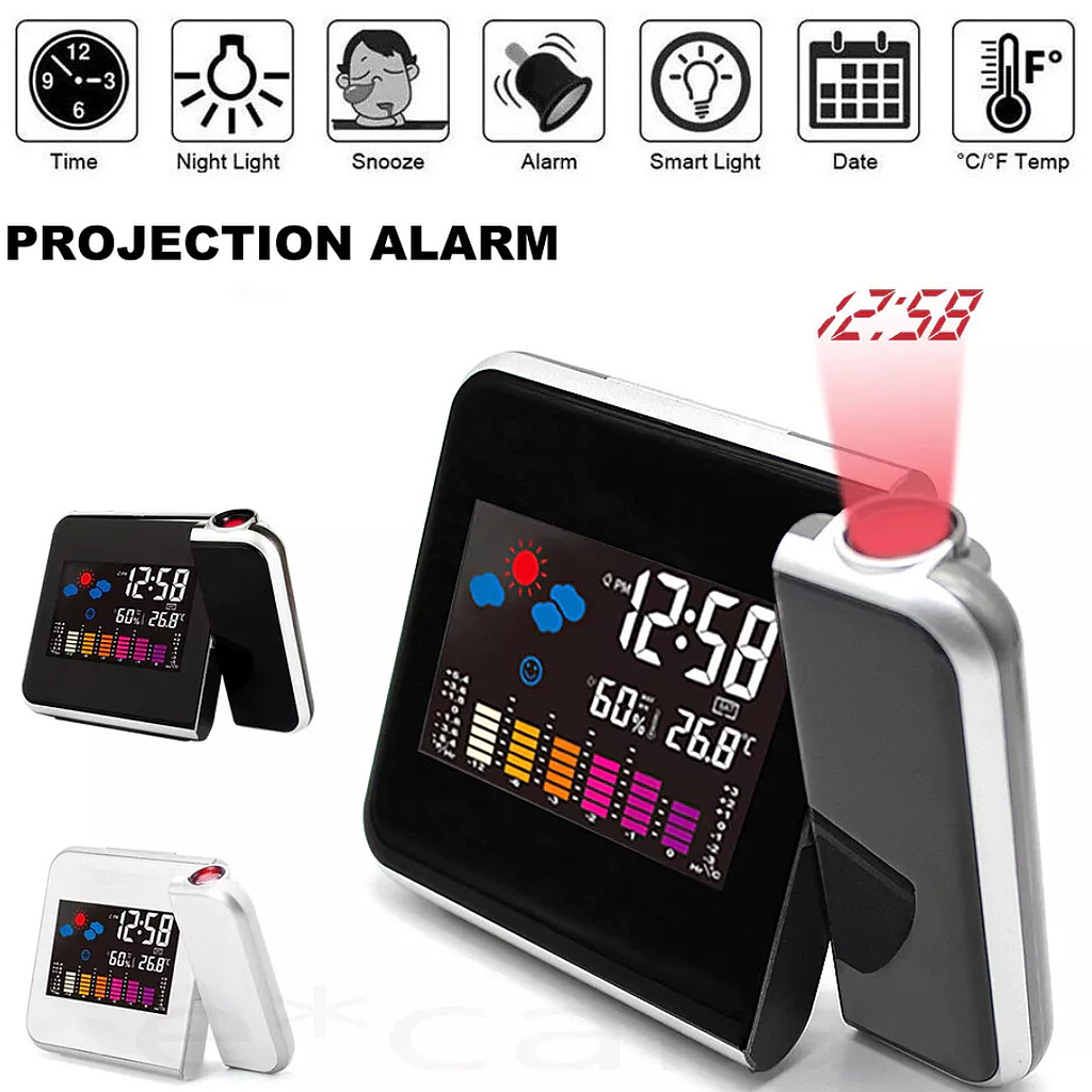 Reloj De Proyección Digital