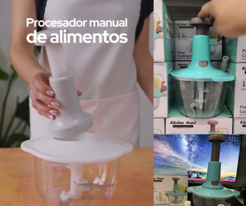 🥦Picador y Batidor Manual🍅