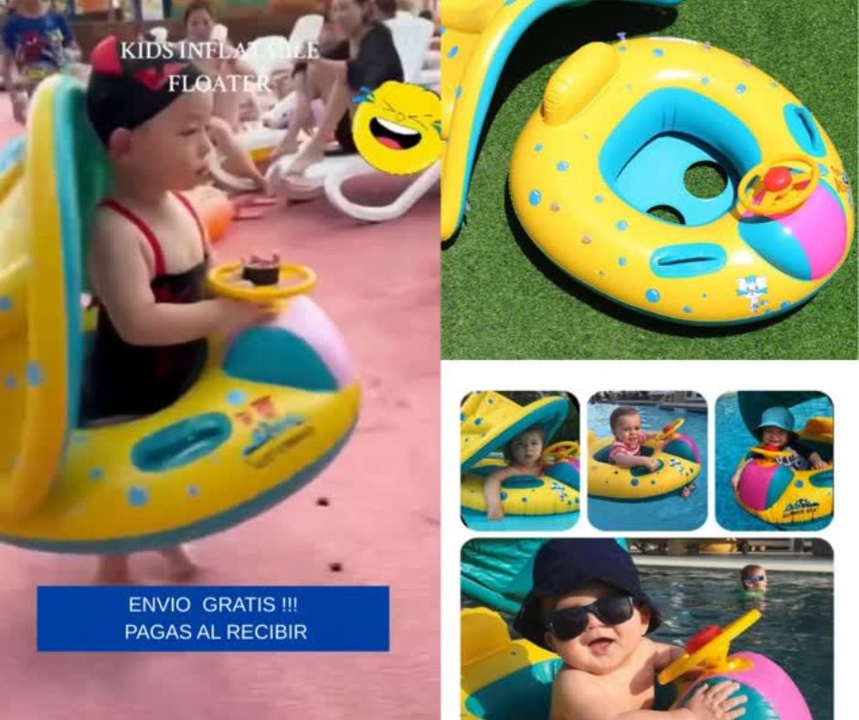 Flotador Para Bebe Diseño De Barco