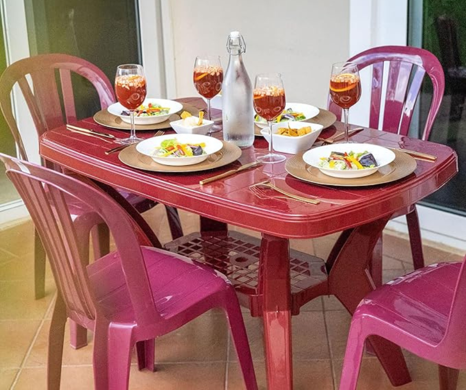 🍽️Mesa Plástica Armable🍽️