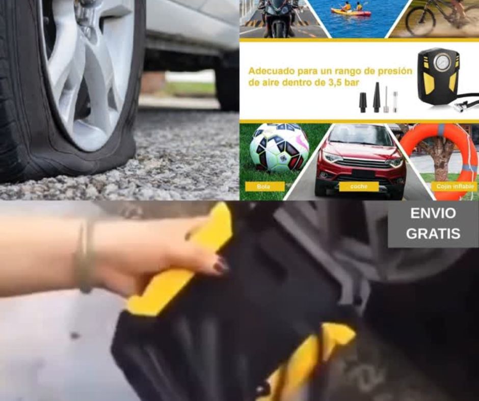 🏍️Compresor de Aire Portátil🚙