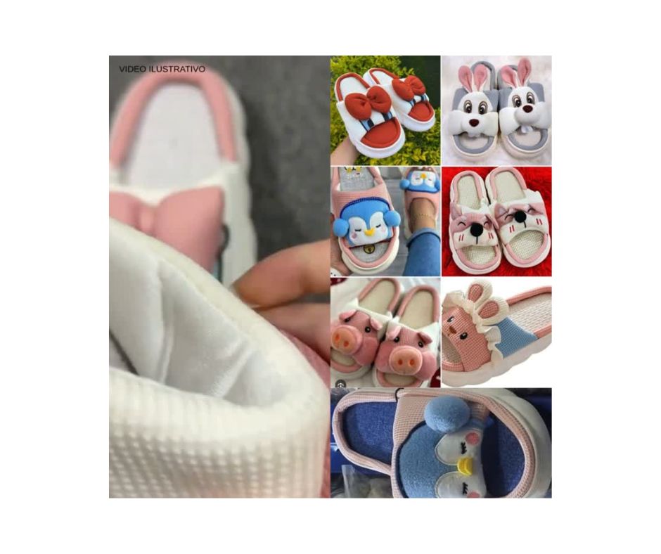 🦊Pantuflas Antideslizantes 🩴