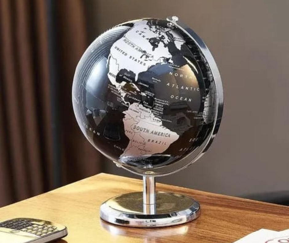 🌎Globo Terráqueo Giratorio🌍