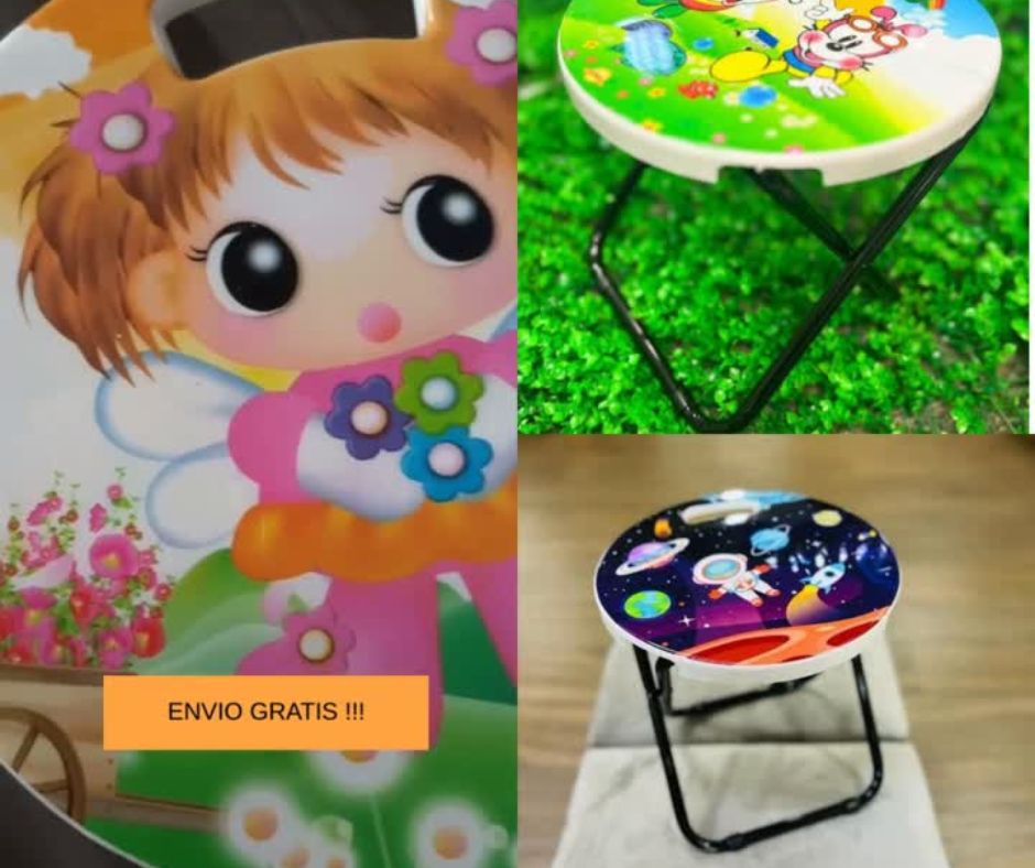 👧Banquito Plegable para Niños👦